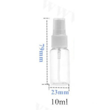 10ml Plastic Pet Separate Clear Spray Bottle for Water, Perfume, Disinfectant